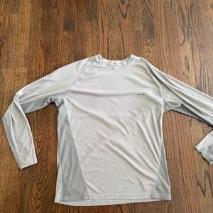 Patagonia Men's Long Sleeve Base Layer Shirt - Light Gray